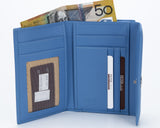 308 Blue, Petek 1855 Women's Leather Wallet