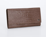 379 Crocodile Somon, Petek 1855 Women's Leather Wallet
