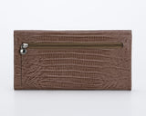 379 Crocodile Somon, Petek 1855 Women's Leather Wallet