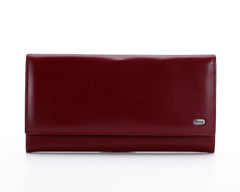 379 Solid Red, Petek 1855 Women's Leather Wallet