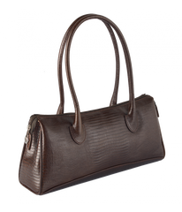 #4005 Petek 1855, Chocolate Brown, Ladies Handbag