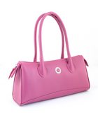 Petek 1855 Model: 4005, Purple, Luxury Leather Handbag, Front 