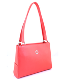 Petek 1855 Model: 4016, Pomegranate, Luxury Leather Handbag, Front